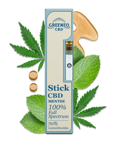 PEN STICK CBD MENTHE 70%